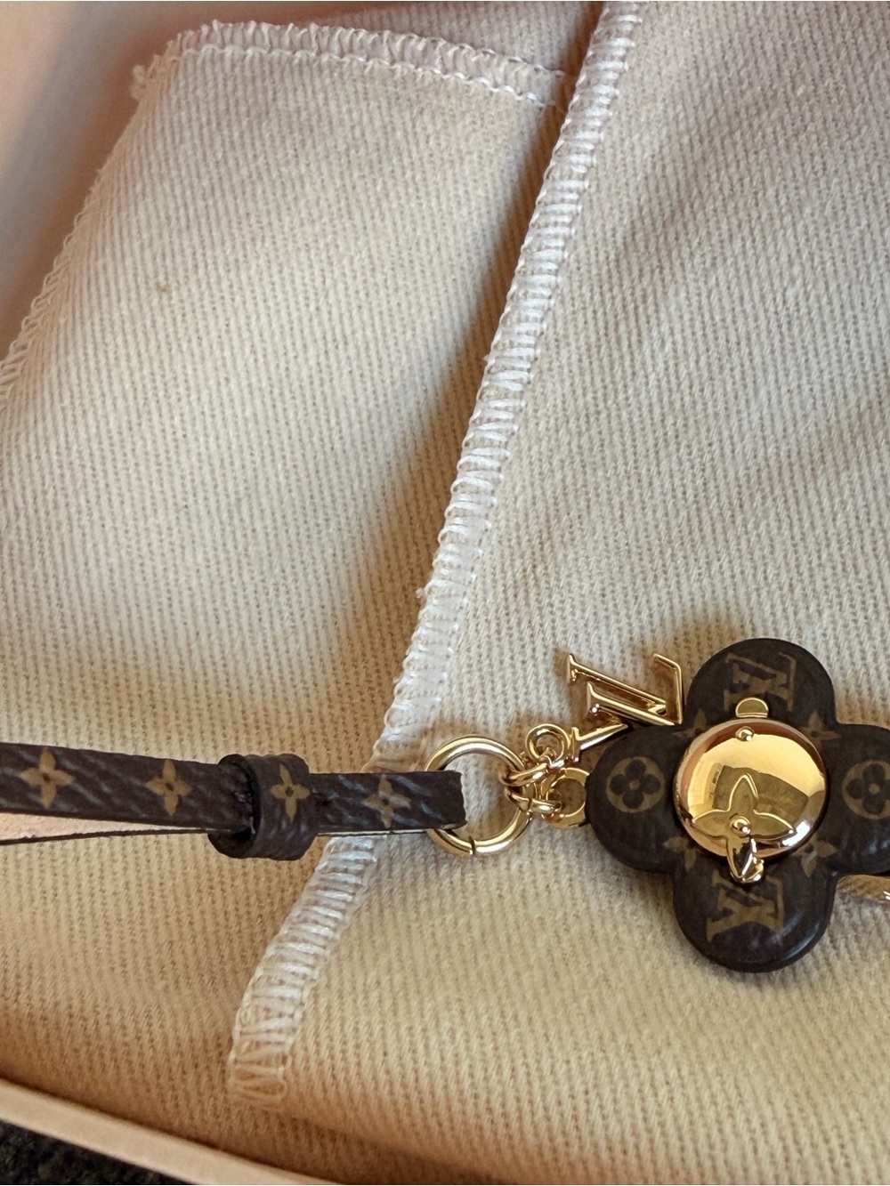 Louis Vuitton Mini Vivienne Bag Charm Monogram - Picture 8 of 9